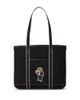 Polo Ralph Lauren Polo Ralph Lauren Polo Bear Canvas & Leather Shopper Tote - 1