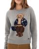 Polo Ralph Lauren Polo Ralph Lauren Polo Bear Crew Neck Sweater Outpost Grey Heather - 1