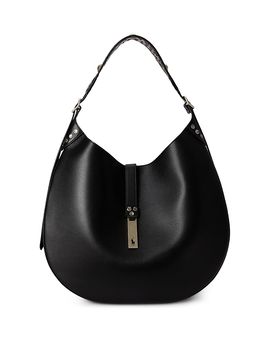 Polo Ralph Lauren Polo Ralph Lauren Polo Id Large Studded Leather Shoulder Bag