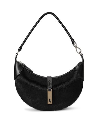 Polo Ralph Lauren Polo Ralph Lauren Polo Id Mini Calf Hair Shoulder Bag