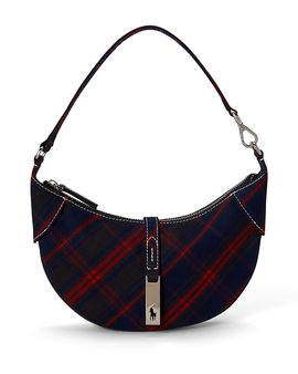 Polo Ralph Lauren Polo Ralph Lauren Polo Id Plaid Twill Mini Shoulder Bag