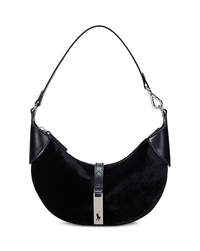 Polo Ralph Lauren Polo Ralph Lauren Polo Id Suede Convertible Shoulder Bag