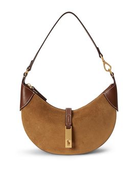Polo Ralph Lauren Polo Ralph Lauren Polo Id Suede Shoulder Bag