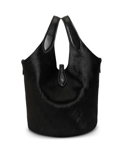 Polo Ralph Lauren Polo Ralph Lauren Polo Play Calf Hair Tote Bag