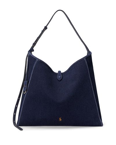 Polo Ralph Lauren Polo Ralph Lauren Polo Play Denim Messenger Tote