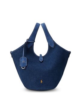 Polo Ralph Lauren Polo Ralph Lauren Polo Play Denim Tote Bag