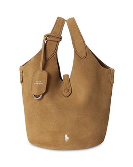 Polo Ralph Lauren Polo Ralph Lauren Polo Play Small Suede Tote Bag