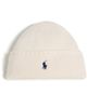 Polo Ralph Lauren Polo Ralph Lauren Pony Beanie Cream One - 1