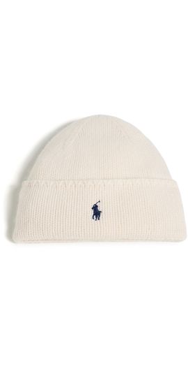 Polo Ralph Lauren Polo Ralph Lauren Pony Beanie Cream One