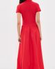 Polo Ralph Lauren Polo Ralph Lauren Poplin Collared Dress Very Red - 3