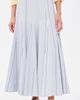Polo Ralph Lauren Polo Ralph Lauren Poplin Midi A-Line Skirt 2026 Lt Bl/Crm - 2