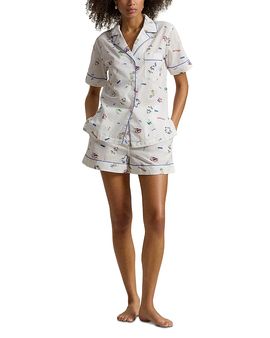 Polo Ralph Lauren Polo Ralph Lauren Printed Short Sleeve Pajama Set