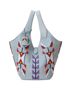 Polo Ralph Lauren Polo Ralph Lauren Prl x TOPA Earth's Beauty Polo Play Beaded Suede Tote