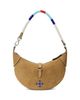 Polo Ralph Lauren Polo Ralph Lauren Prl x TOPA Wild Blossom Polo Id Beaded Suede Convertible Shoulder Bag - 6
