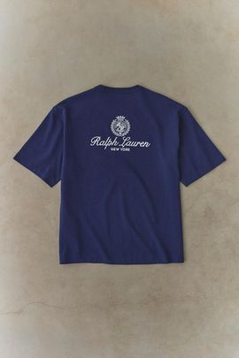 Polo Ralph Lauren Polo Ralph Lauren R. L. Tennis Embroidered Tee in Navy, Men's at Urban Outfitters