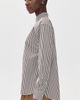 Polo Ralph Lauren Polo Ralph Lauren Ramsey Striped Button Down Shirt 1936 Dark Brown White - 4
