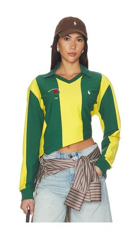 Polo Ralph Lauren Polo Ralph Lauren Rugby Jersey Long Sleeve Polo Collar Pullover