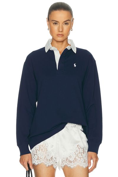 Polo Ralph Lauren Polo Ralph Lauren Rugby Long Sleeve Polo Sweatshirt