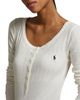 Polo Ralph Lauren Polo Ralph Lauren Scoop Neck Henley Bodysuit - 2