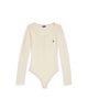 Polo Ralph Lauren Polo Ralph Lauren Scoop Neck Henley Bodysuit - 5