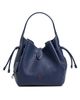 Polo Ralph Lauren Polo Ralph Lauren Shiny Drum Pebble Crossbody Bag Ink One - 1