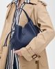 Polo Ralph Lauren Polo Ralph Lauren Shiny Drum Pebble Crossbody Bag Ink One - 3