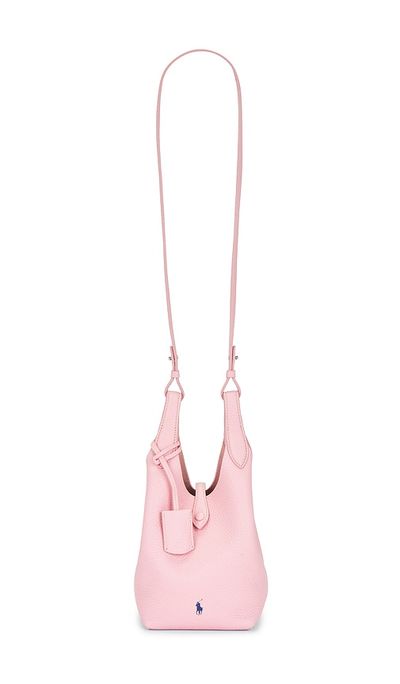 Polo Ralph Lauren Polo Ralph Lauren Shiny Drum Pebble Mini Crossbody Bag