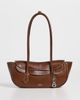 Polo Ralph Lauren Polo Ralph Lauren Shiny Tumbled Blaze Shoulder Bag Chestnut One - 2