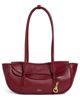 Polo Ralph Lauren Polo Ralph Lauren Shiny Tumbled Blaze Shoulder Bag Currant One - 1