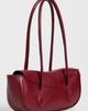 Polo Ralph Lauren Polo Ralph Lauren Shiny Tumbled Blaze Shoulder Bag Currant One - 4