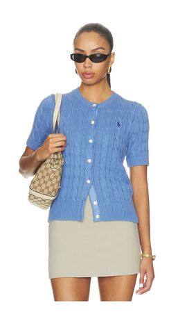 Polo Ralph Lauren Polo Ralph Lauren Short Sleeve Crew Neck Cardigan