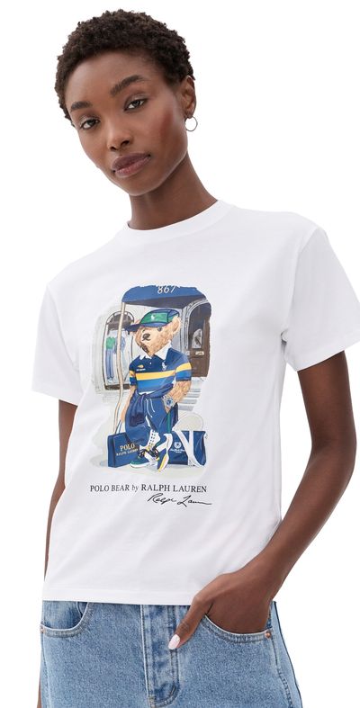 Polo Ralph Lauren Polo Ralph Lauren Short Sleeve Crew Neck Jersey Tee White