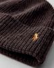 Polo Ralph Lauren Polo Ralph Lauren Signature Cuff Beanie in Dark Brown, Men's at Urban Outfitters - 2