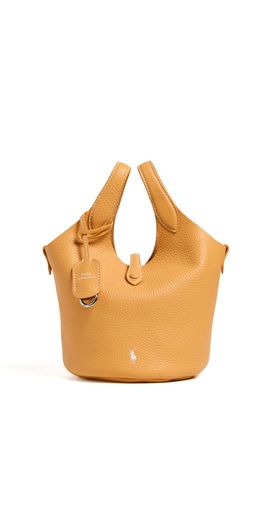 Polo Ralph Lauren Polo Ralph Lauren Small Leather Poly Crossbody Bag Mango One