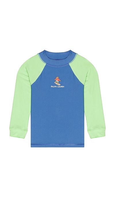 Polo Ralph Lauren Polo Ralph Lauren Solid Nylon Elastan Knit Rashguard