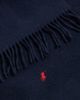 Polo Ralph Lauren Polo Ralph Lauren Solid Recycled Wool Scarf Hunter Navy One - 4