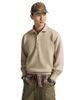 Polo Ralph Lauren Polo Ralph Lauren Suede Heritage Rib Knit Sweater - 1