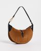 Polo Ralph Lauren Polo Ralph Lauren Suede ID Small Shoulder Bag Toffee/Black One - 4