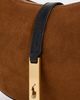 Polo Ralph Lauren Polo Ralph Lauren Suede ID Small Shoulder Bag Toffee/Black One - 5
