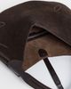 Polo Ralph Lauren Polo Ralph Lauren Suede Whip Stich Polo ID Medium Shoulder Bag Chocolate/Tobacco One - 6