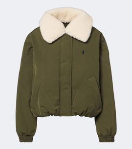 Polo Ralph Lauren Polo Ralph Lauren Teddy-trimmed technical down jacket