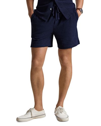 Polo Ralph Lauren Polo Ralph Lauren Textured Pointelle 6 Cotton Blend Shorts