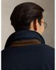 Polo Ralph Lauren Polo Ralph Lauren The Abottson Gabardine Leather Collar Down Overshirt - 5