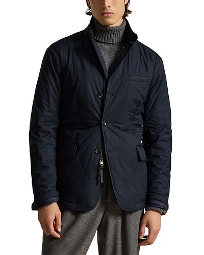 Polo Ralph Lauren Polo Ralph Lauren The Beaton Gabardine Quilted Down Sport Coat
