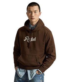 Polo Ralph Lauren Polo Ralph Lauren The Ralph Cotton Blend Logo Drawstring Hoodie