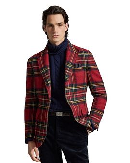 Polo Ralph Lauren Polo Ralph Lauren The RL67 Wool Plaid Tweed Jacket