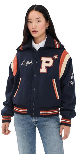 Polo Ralph Lauren Polo Ralph Lauren Twill Bomber Jacket Hunter Navy