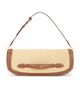Polo Ralph Lauren Polo Ralph Lauren Twill Suede Leather Clutch - 1