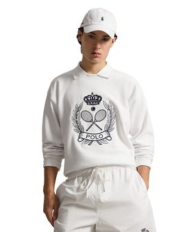 Polo Ralph Lauren Polo Ralph Lauren Us Open Cotton Blend Crest Polo Sweatshirt