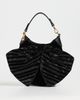 Polo Ralph Lauren Polo Ralph Lauren Velvet Beaded ID Pouch Black One - 2
